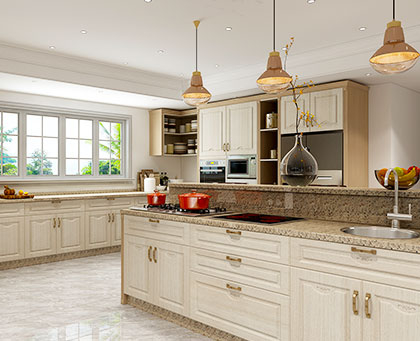 OPPEIN Kitchen in africa » Harare Lacquer Villa Project